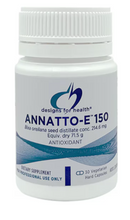 Load image into Gallery viewer, Designs for Health Annatto-E 150 30 Capsules (Contact to Purchase)