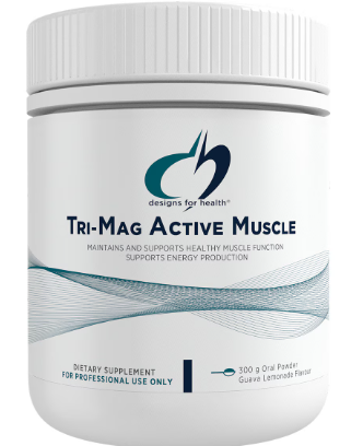 Designs for Health Tri-Mag Active Muscle 300g Oral Powder (Contact To Purchase)