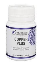 Load image into Gallery viewer, InterClinical Professional Copper Plus 90 Coated Tablets