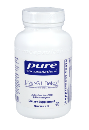 Pure Encaps Liver GI Detox 120 Caps