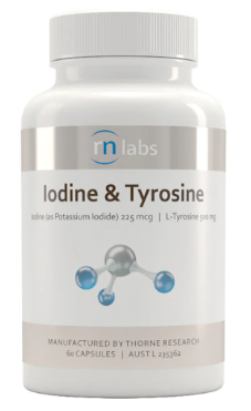 RN Labs Iodine & Tyrosine 60 Capsules