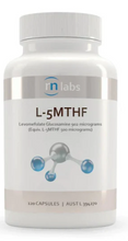 Load image into Gallery viewer, RN Labs L-5MTHF 120 Capsules