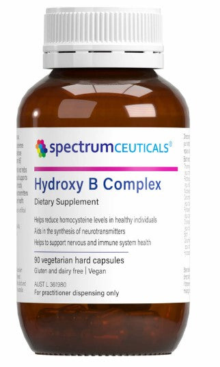 Spectrum Ceuticals Hydroxy B Complex 90 Capsules