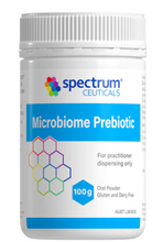 Load image into Gallery viewer, Spectrum Ceuticals Microbiome Prebiotic 100g Oral Powder