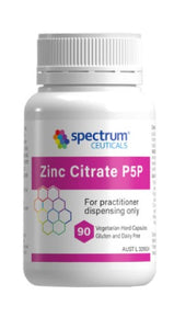 Spectrum Ceutical Zinc Citrate P5P 90 Capsules