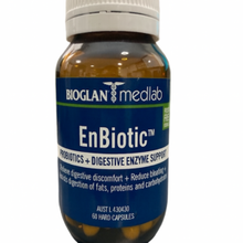 Load image into Gallery viewer, Bioglan Medlab EnBiotic Probiotics + Digestive Enzyme Support (60 Caps)