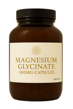 Load image into Gallery viewer, Magnesium Glycinate (500mg) 300 Capsules