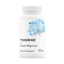 Load image into Gallery viewer, Thorne Copper Bisglycinate (60 caps)