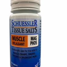 Load image into Gallery viewer, Schuessler Tissue Salts Muscle Relaxant Magnesium Phosphate (125 Tablets)