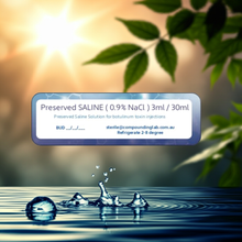 Load image into Gallery viewer, Bacteriostatic Water (Preserved Saline) for Injection 30ml